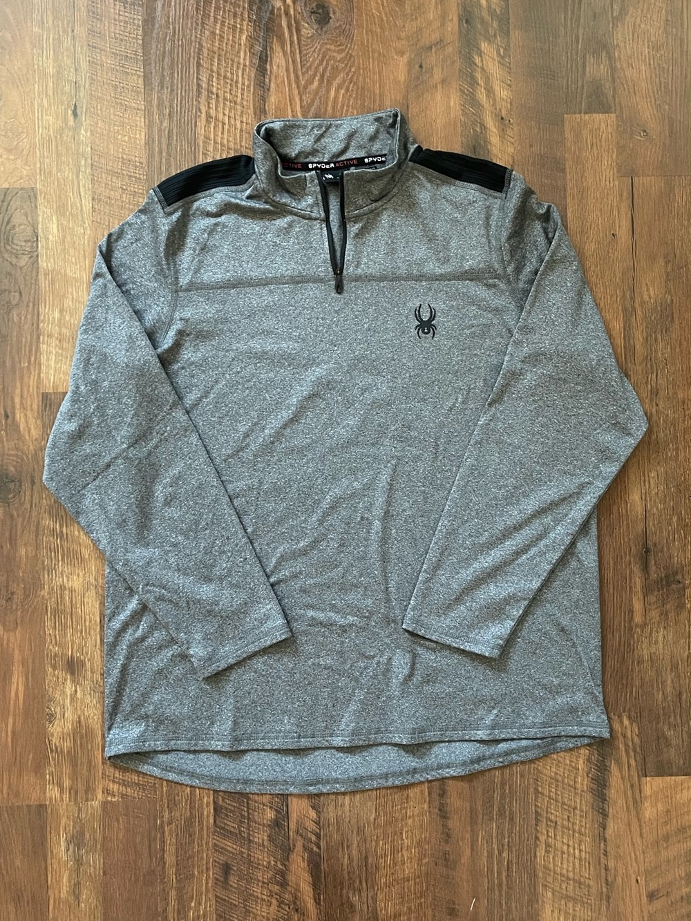 Spyder Performance Activewear Quarter-Zip Pullover size Large